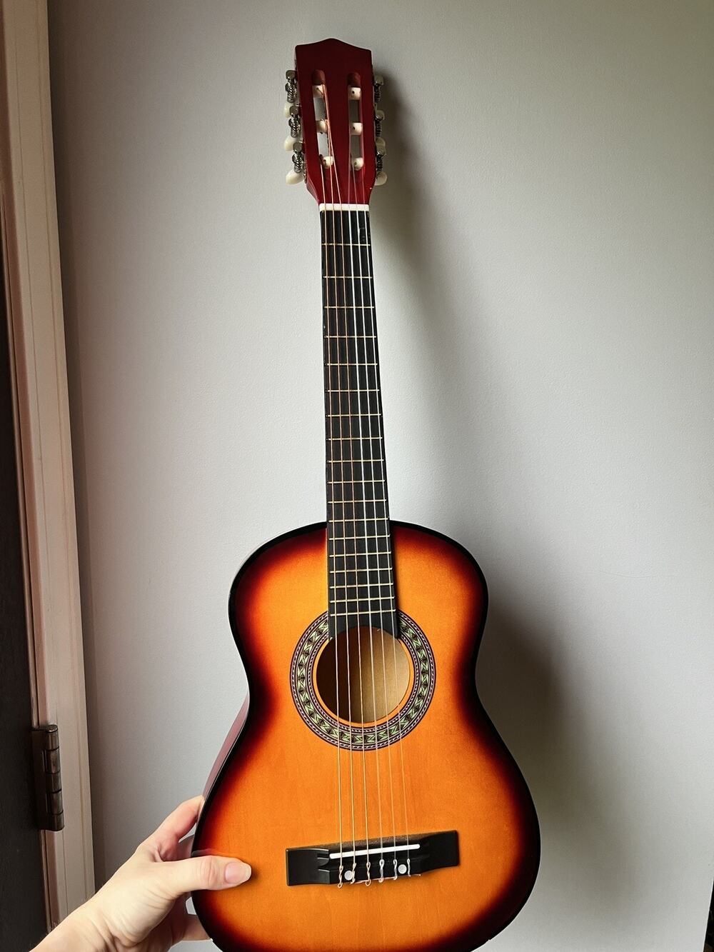 Children's acoustic wood Guitar